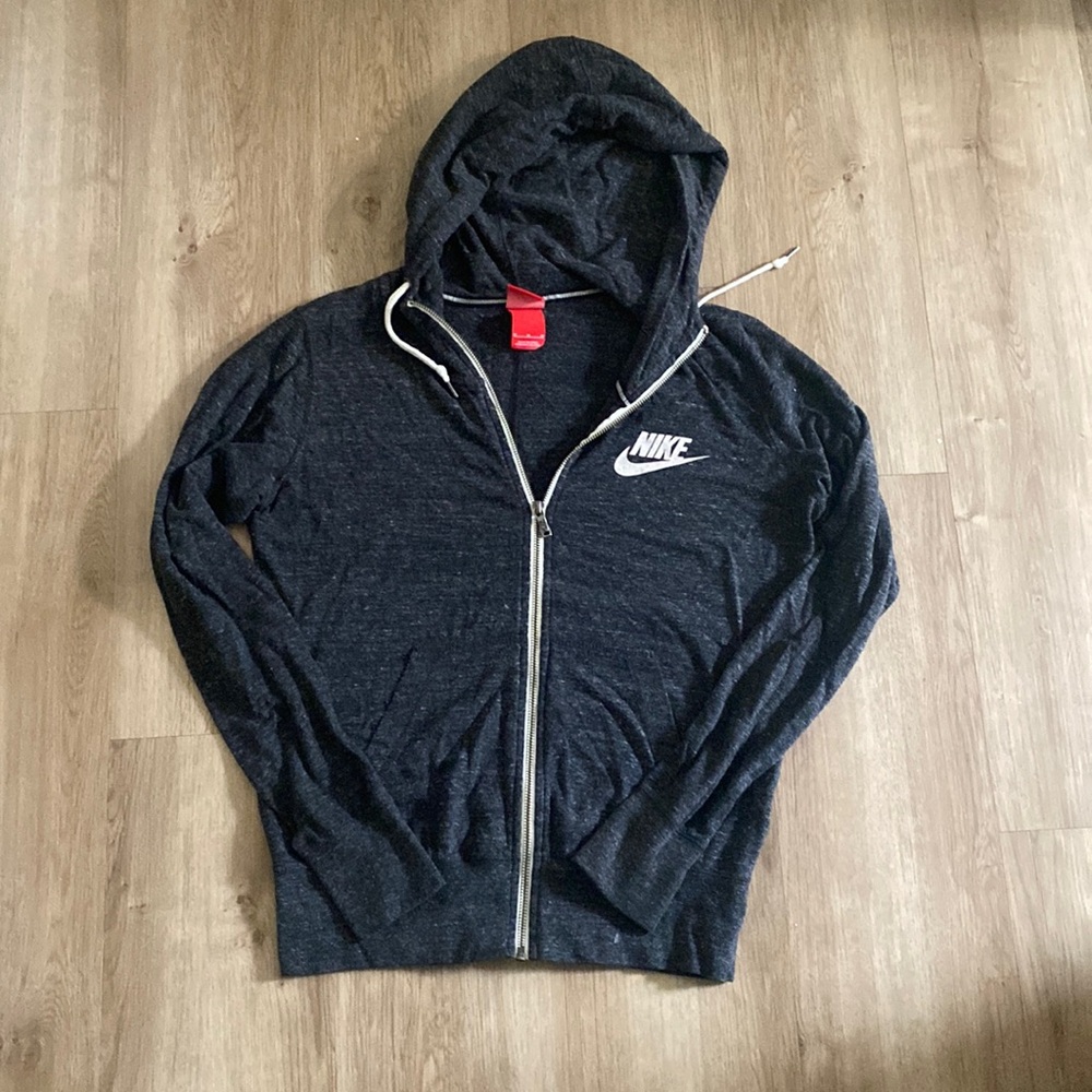 Nike Zip Up Gray
